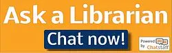 Ask a librarian chat now button