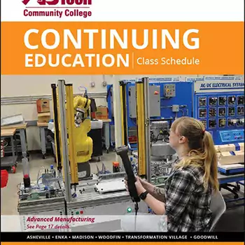 2023 Fall A-B Tech Continuing Education Class Schedule Cover