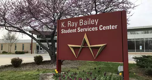 A-B Tech K. Ray Bailey building sign